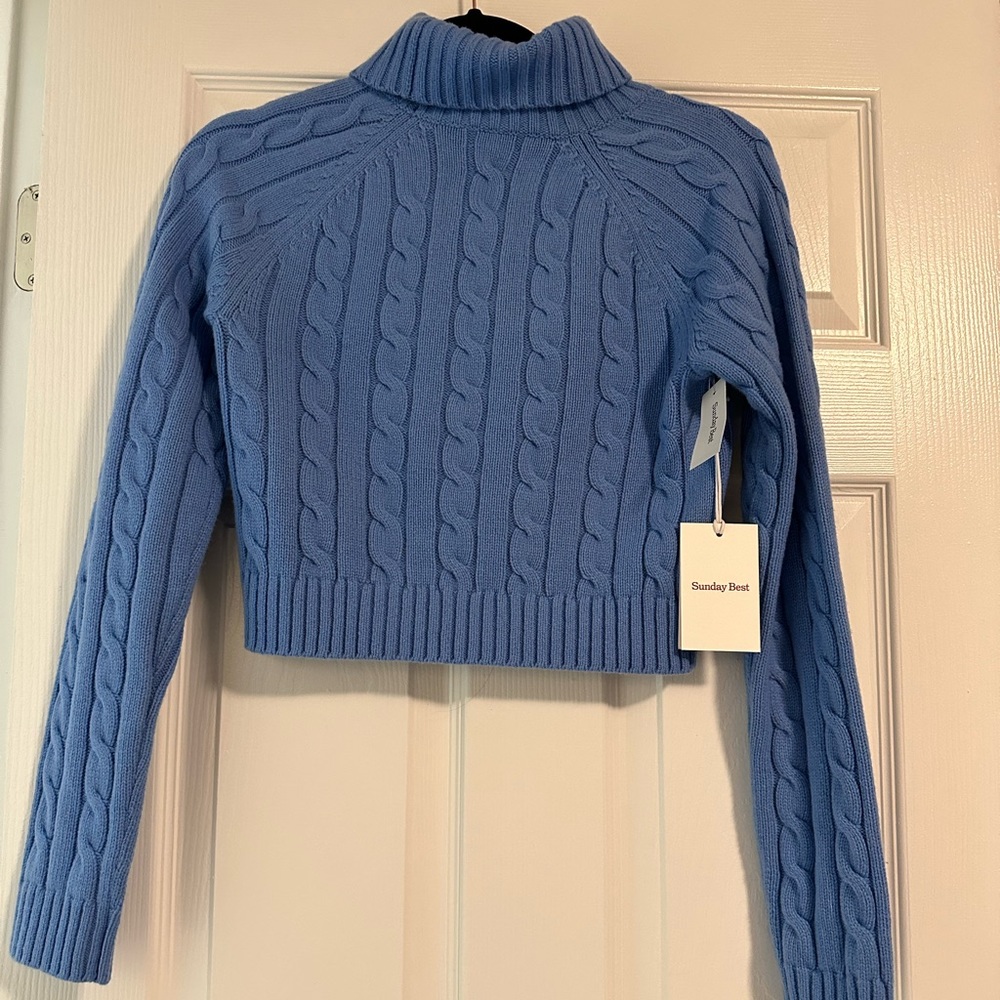 Artizia (Sunday Best) cropped turtleneck sweater